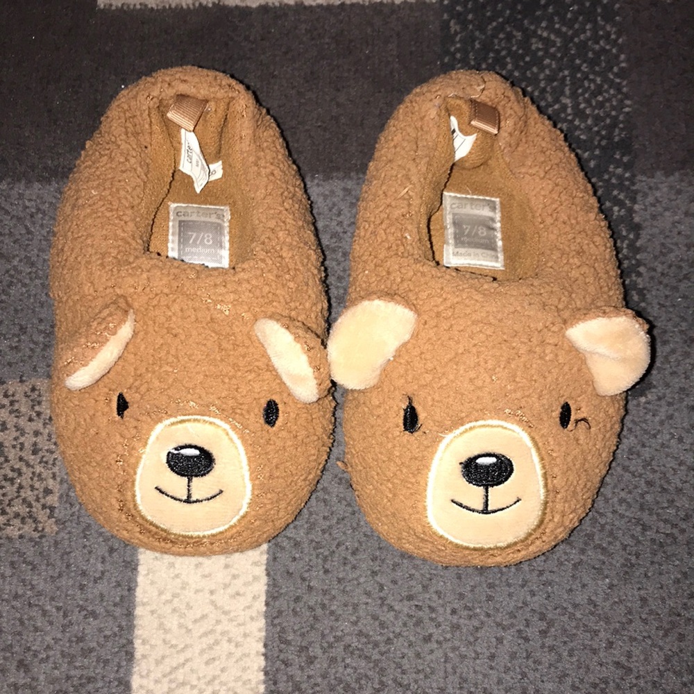 Carter's' bear slippers